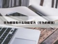 华为眼镜有什么功能官方（华为的眼镜）